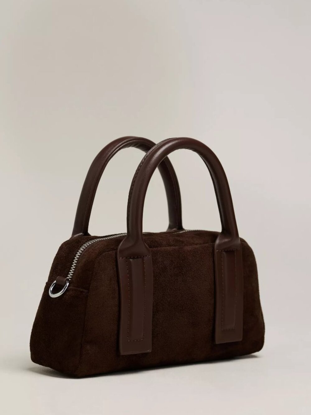 NWT Anthropologie Noya Mini Faux Suede Bag